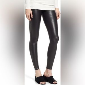 Spank Faux Leather Leggings